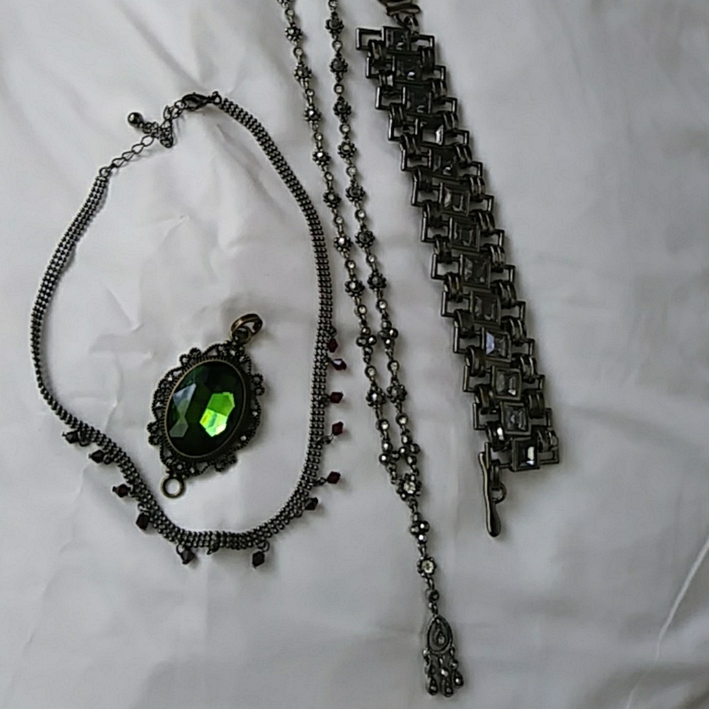 Gothic style jewelry bundle